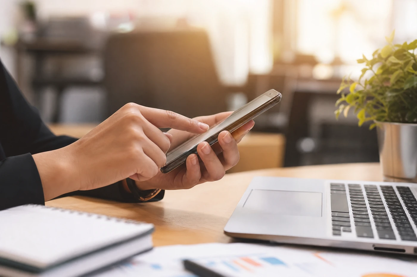 Ejen menyusun senarai prospek dan menghantar mesej WhatsApp siap melalui aplikasi CRM